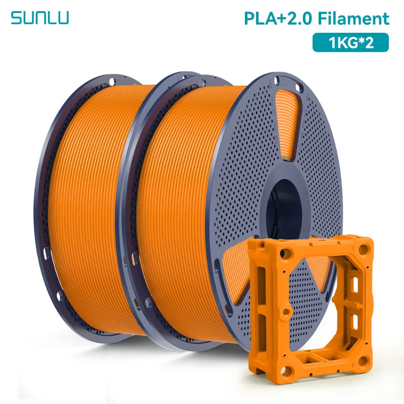 Filament SUNLU PLA Plus Pomarańczowy (ORANGE)