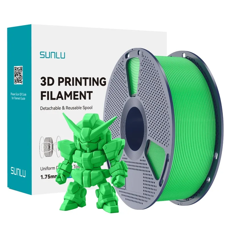 Filament SUNLU PLA Plus Zielony (GREEN)
