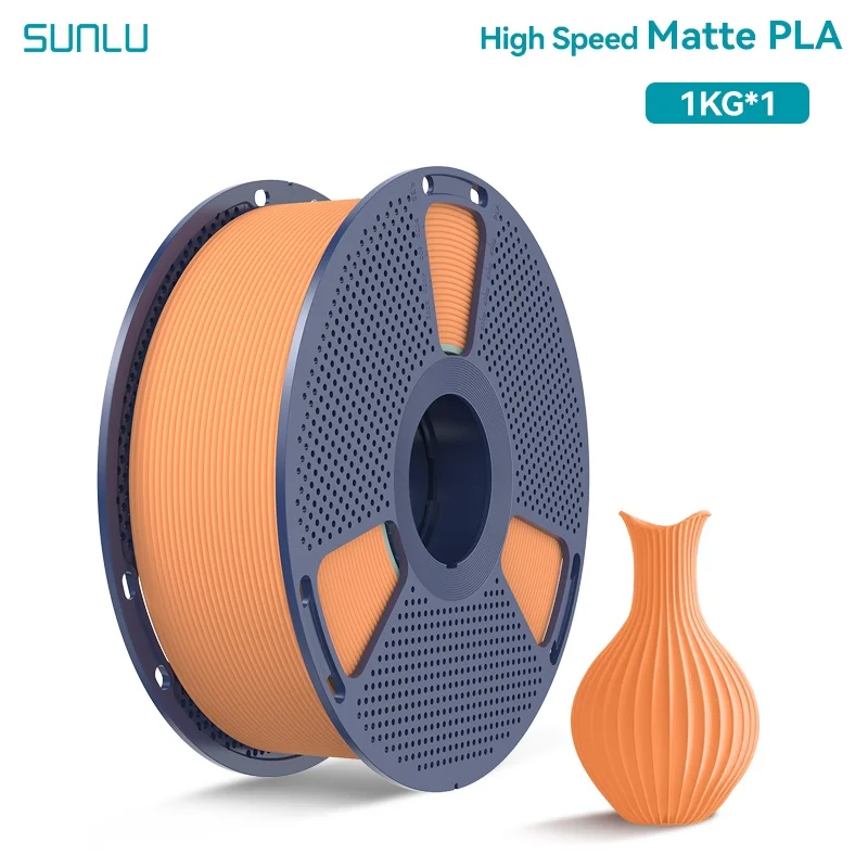 Filament SUNLU PLA High-Speed Pomarańczowy Matowy (ORANGE MATTE)