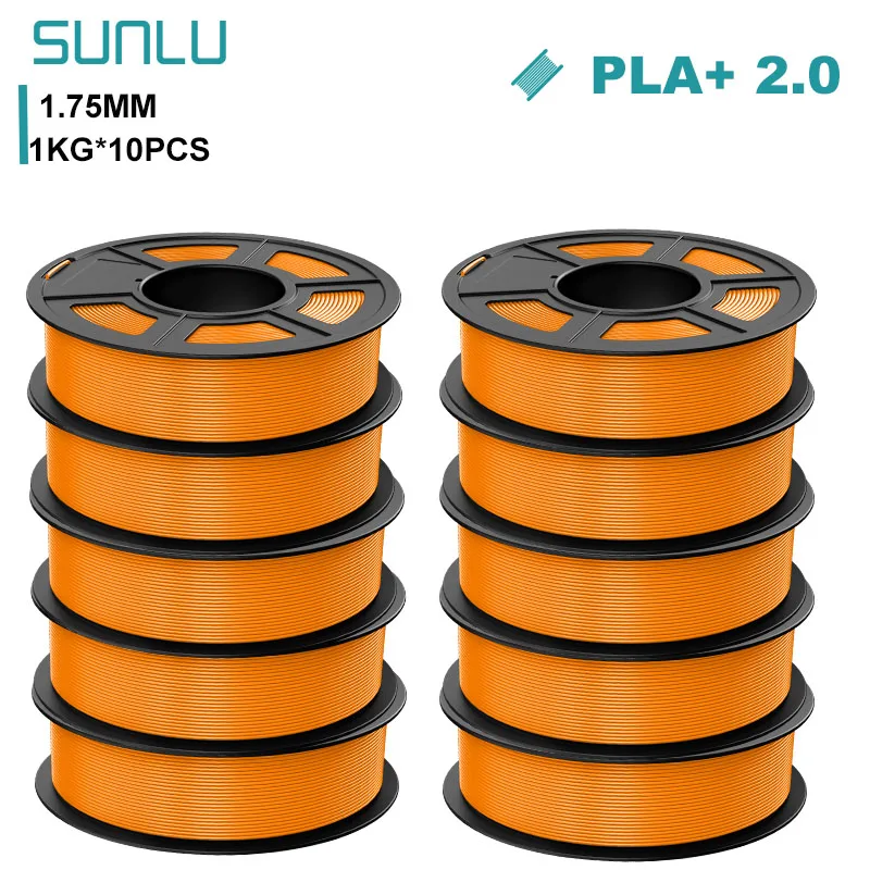 Filament SUNLU PLA Plus Pomarańczowy (ORANGE)