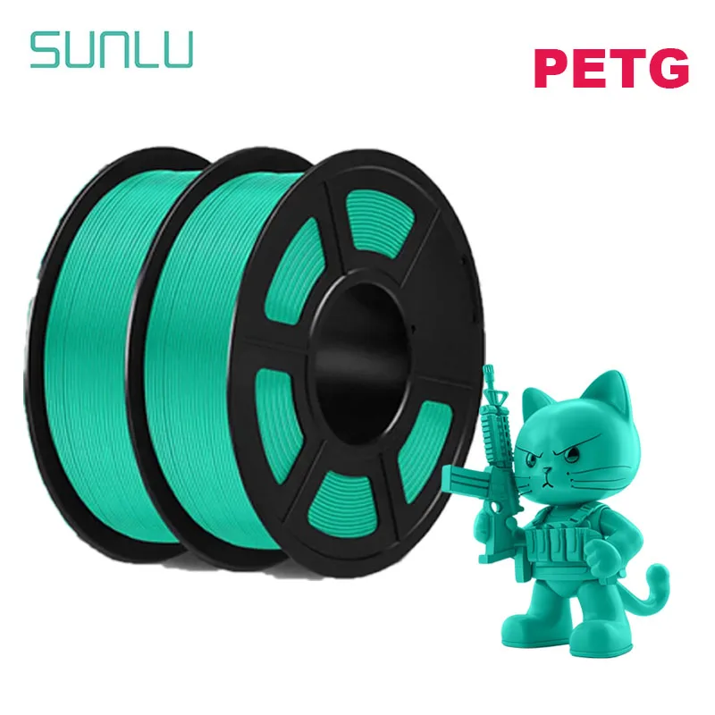 Filament SUNLU PETG Zielony (GREEN)