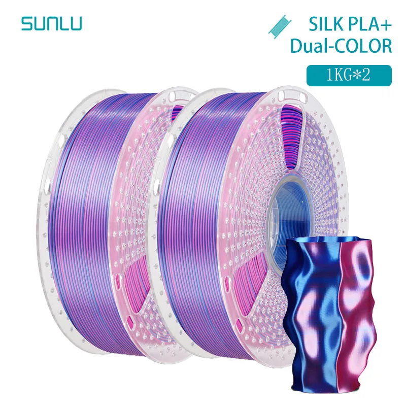 Filament SUNLU PLA  Dwukolorowy Jedwabny (DUAL SILK)