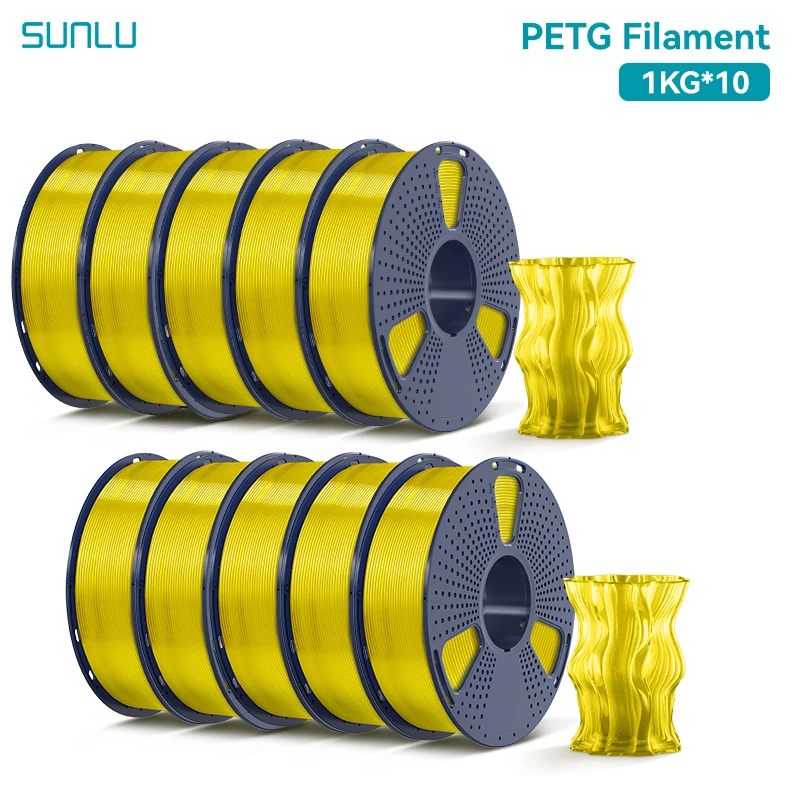 Filament SUNLU PETG Naturalny Przezroczysty (NATURAL TRANSPARENT)