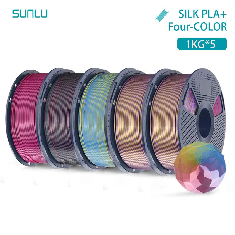 Filament SUNLU PLA FOUR Jedwabny (FOUR SILK)