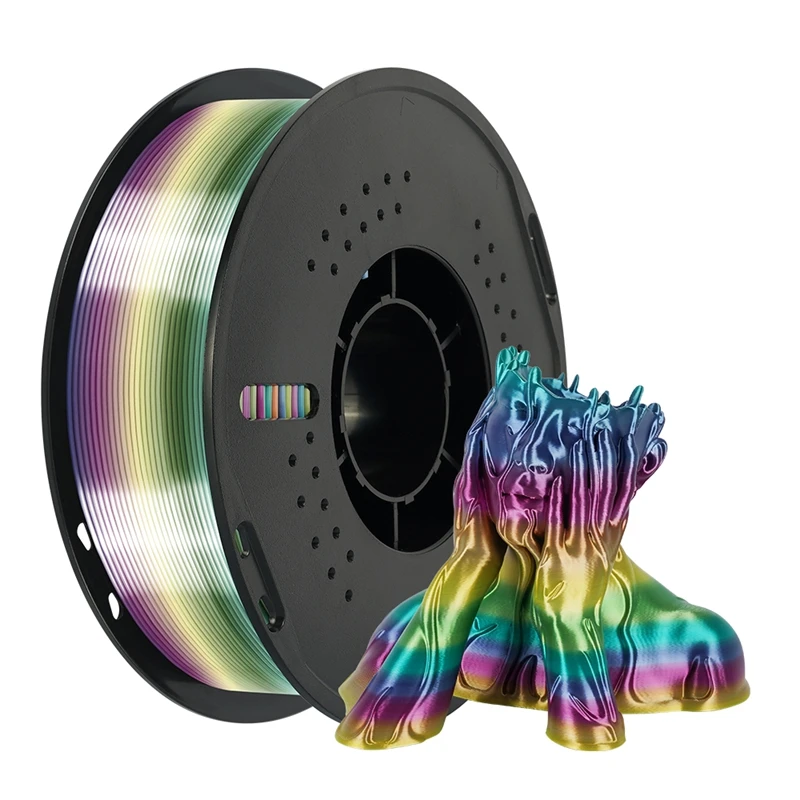 Filament Kingroon PLA  Tęczowy Jedwabny (RAINBOW SILK)