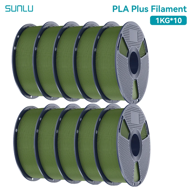 Filament SUNLU PLA Plus Zielony (GREEN)