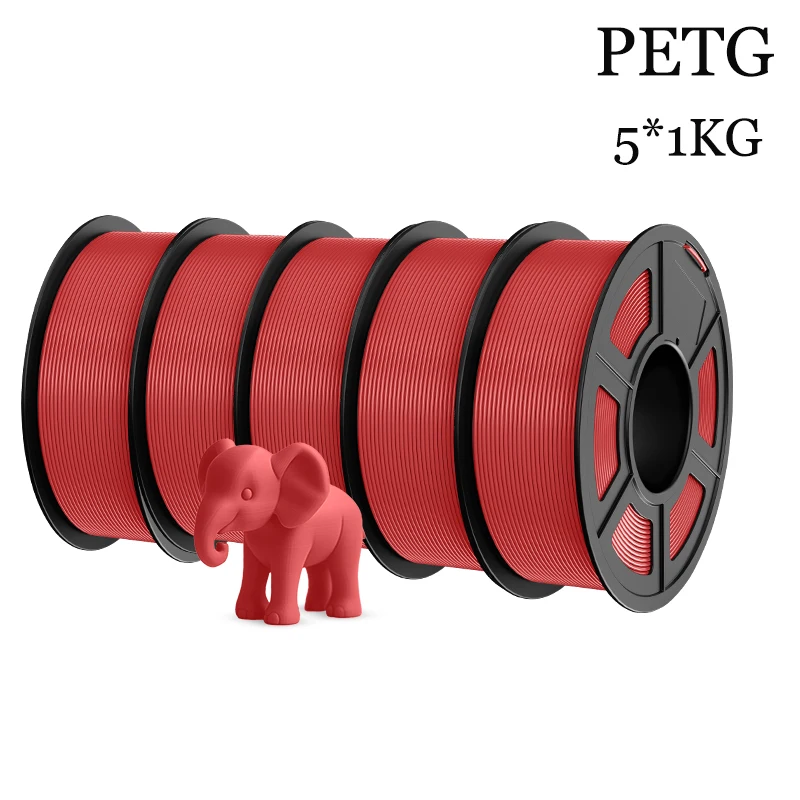 Filament TECBEARS PETG Czerwony (RED)