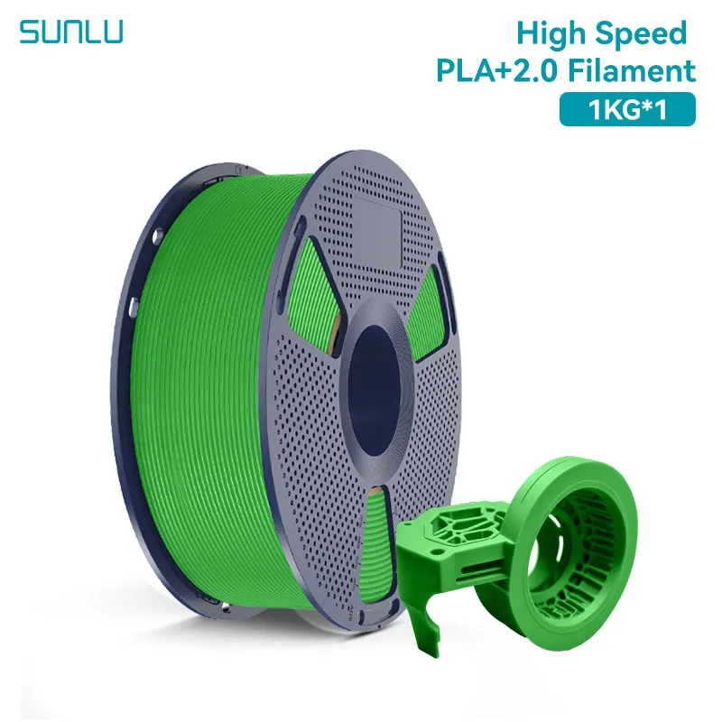 Filament SUNLU PLA Plus High-Speed Zielony (GREEN)