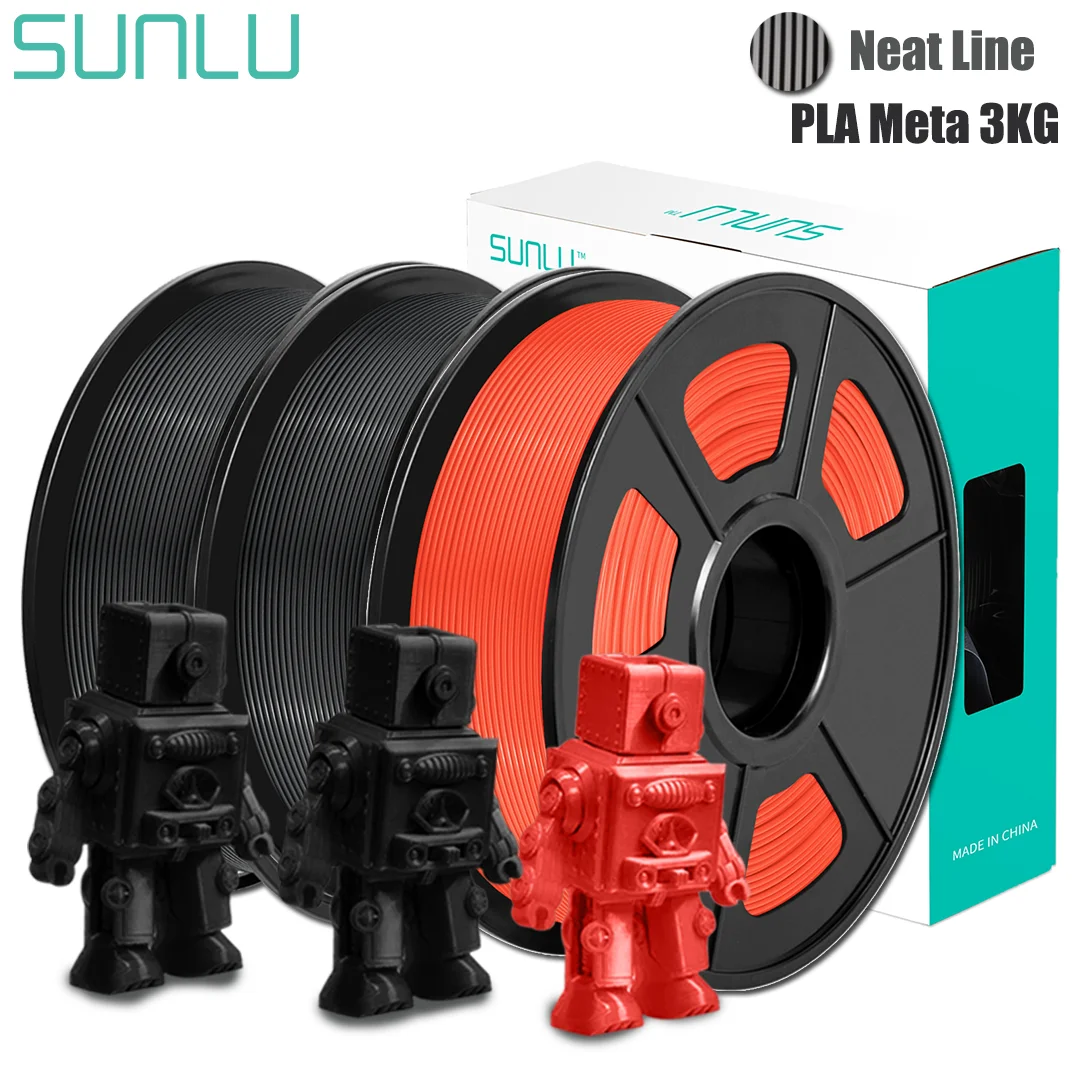 Filament SUNLU PLA Czerwony (RED)