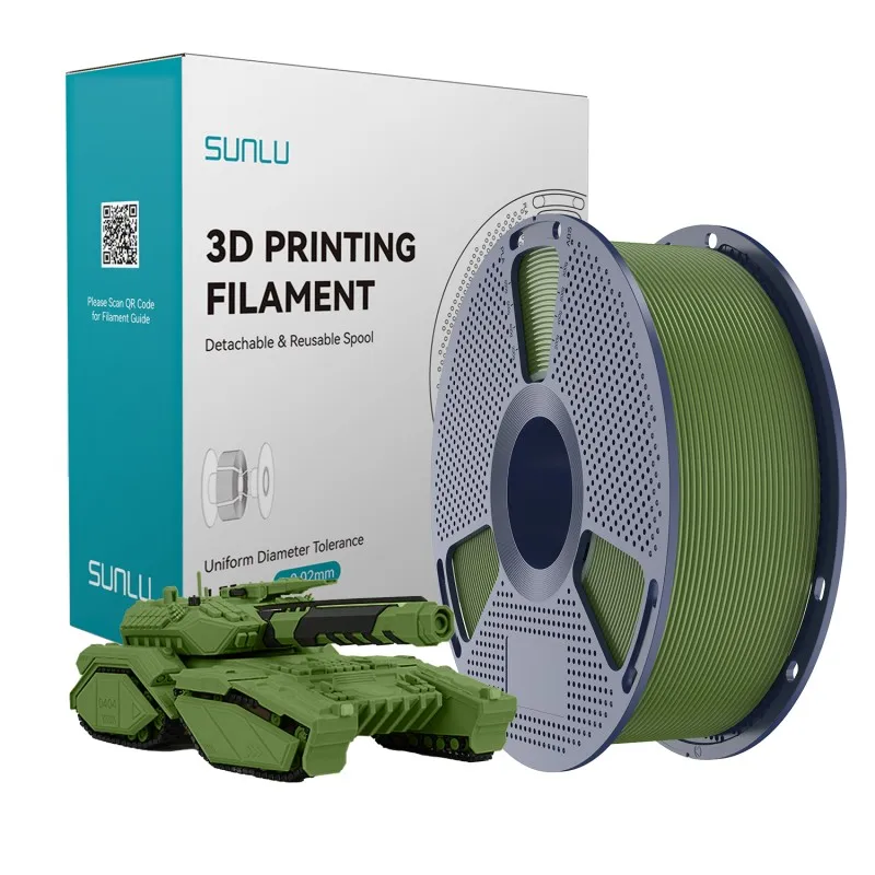 Filament SUNLU PLA Zielony (GREEN)