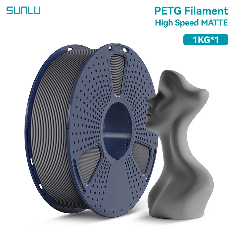 Filament SUNLU PETG High-Speed Szary (GRAY)