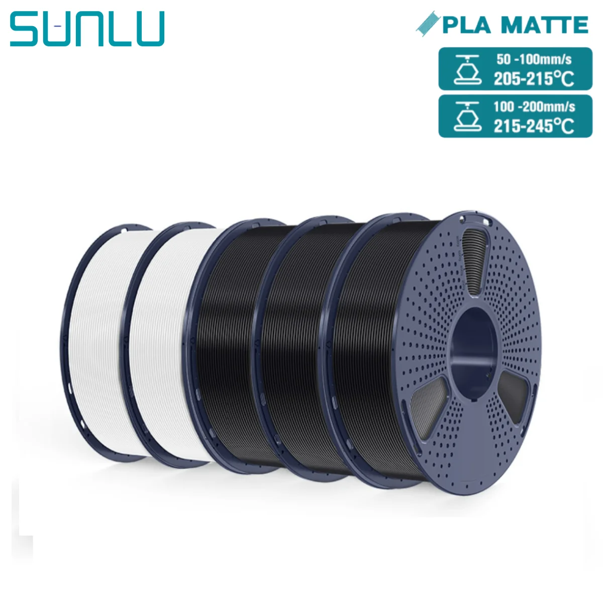 Filament SUNLU PLA  Matowy (MATTE)