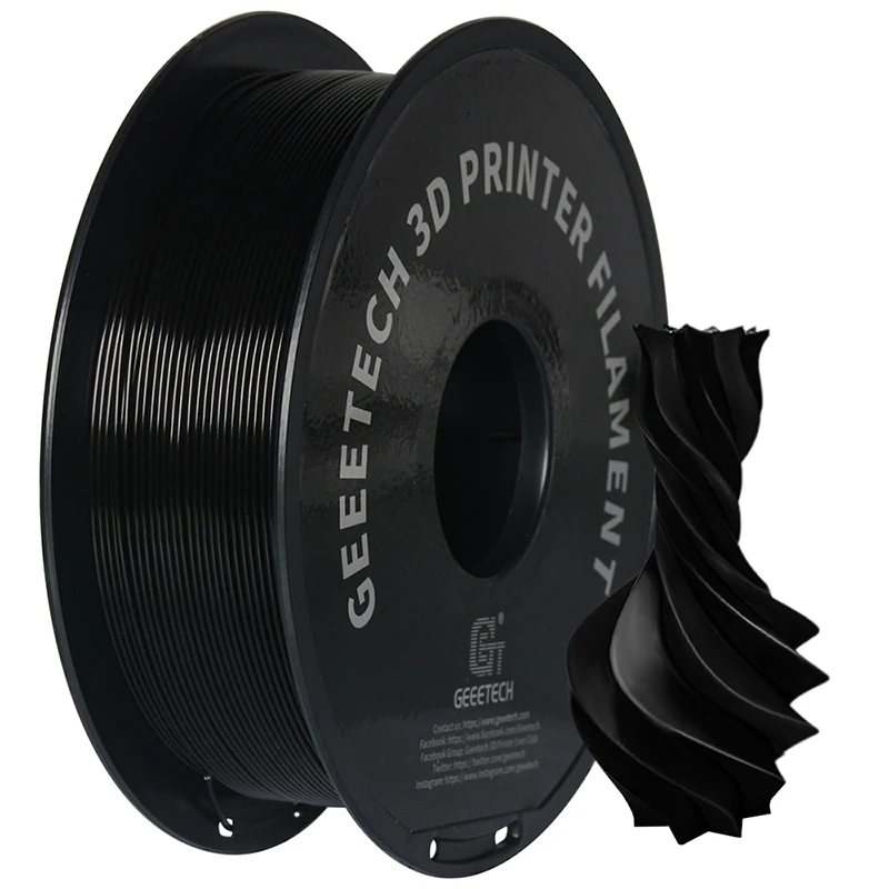 Filament GEEETECH PETG Czarny (BLACK)