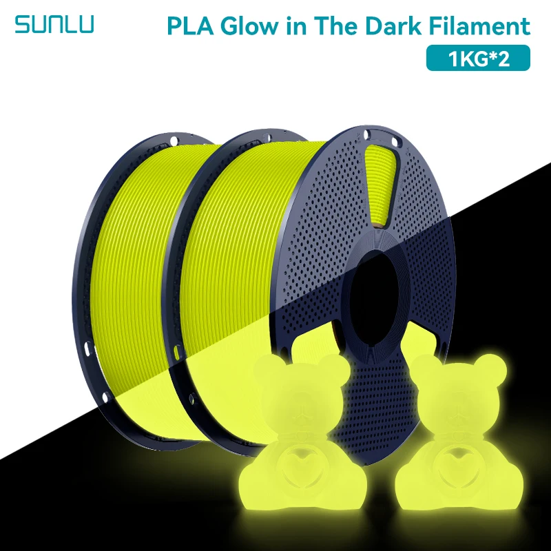 Filament SUNLU PLA Żółty (YELLOW)