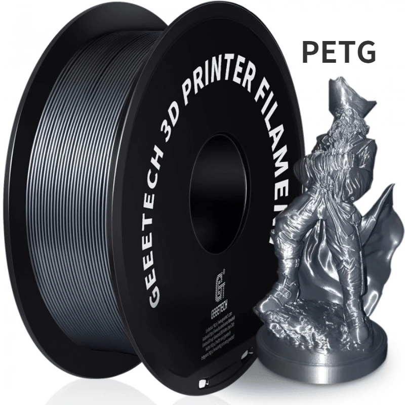 Filament GEEETECH PETG Srebrny (SILVER)