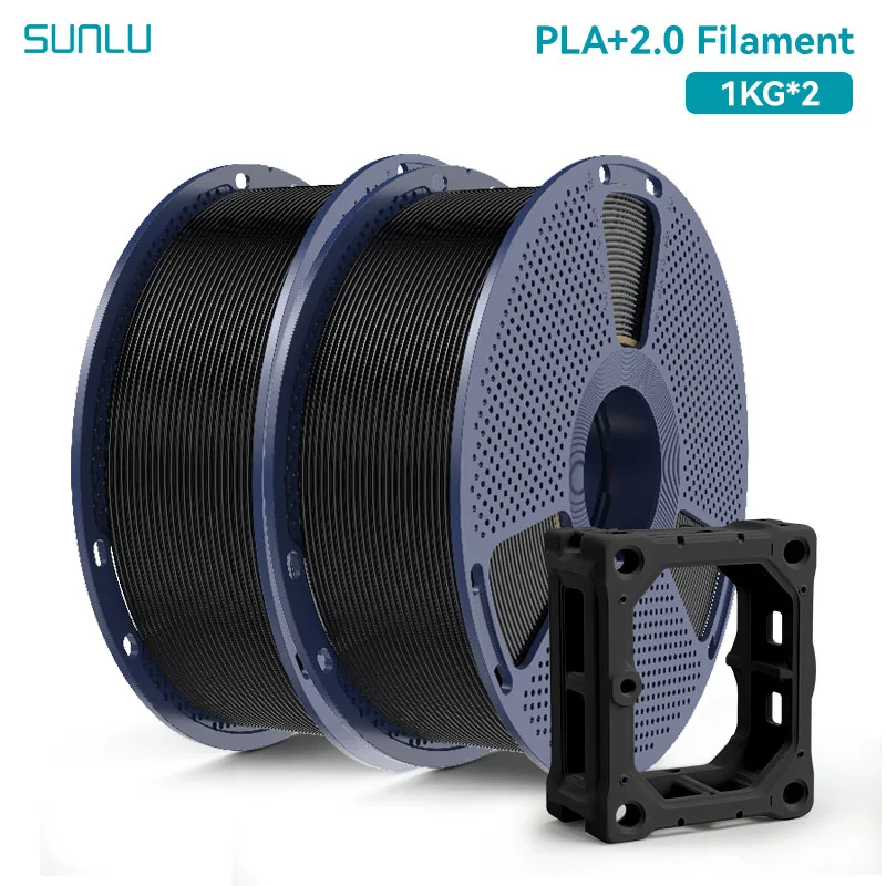 Filament SUNLU PLA Plus Czarny (BLACK)