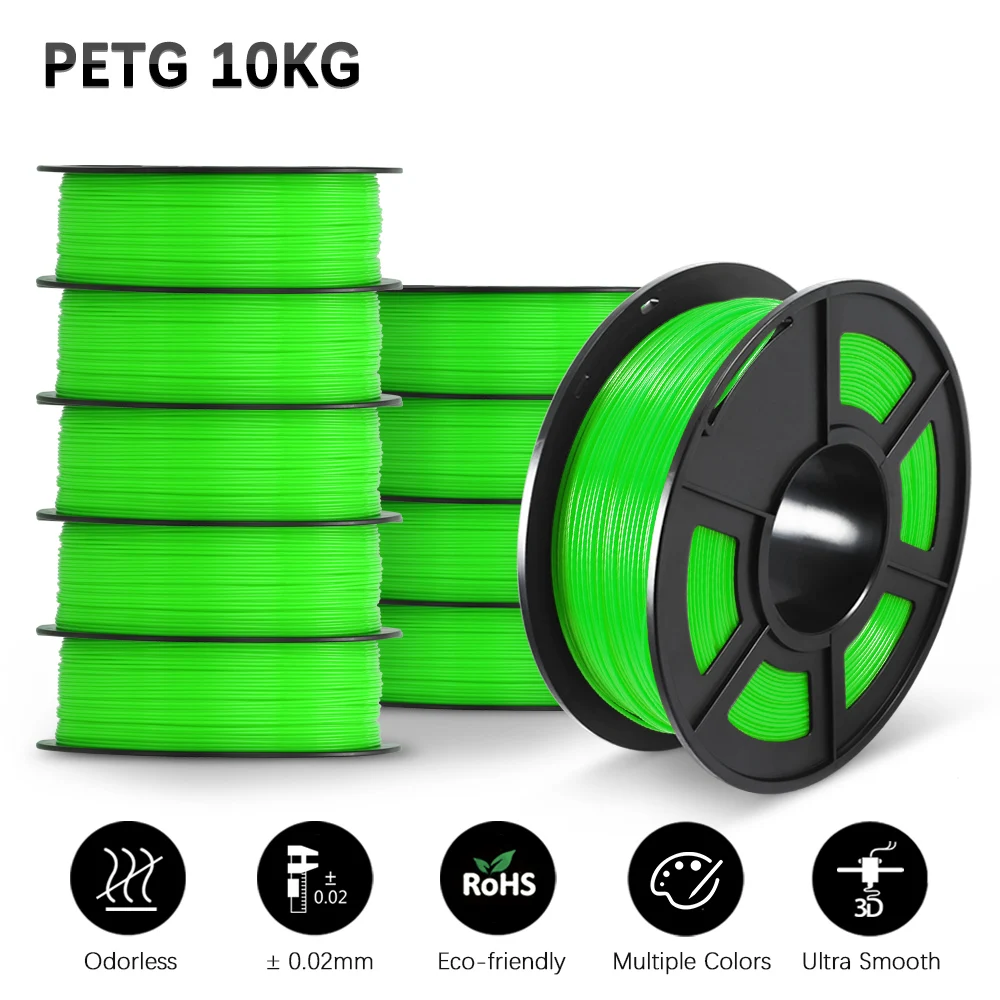 Filament SUNLU PETG Zielony (GREEN)