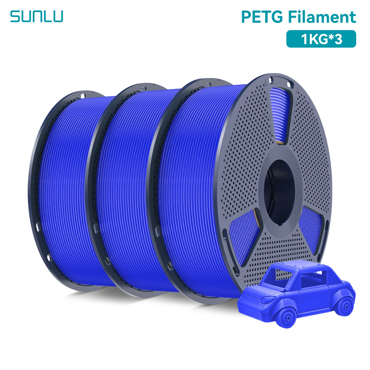 Filament SUNLU PETG Niebieski (BLUE)
