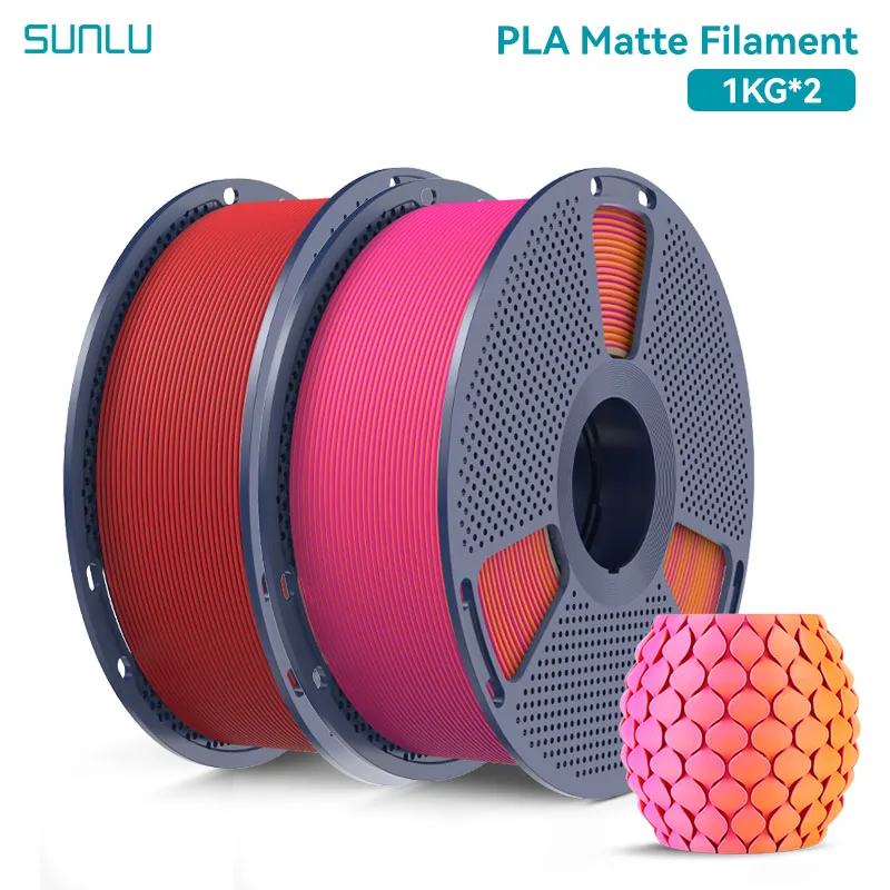 Filament SUNLU PLA  Dwukolorowy Matowy (DUAL MATTE)
