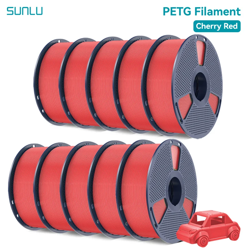 Filament SUNLU PETG Czerwony (RED)