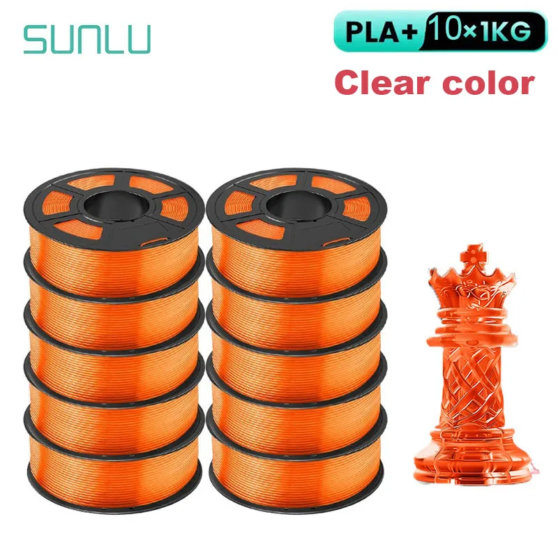 Filament SUNLU PLA Naturalny Przezroczysty (NATURAL TRANSPARENT)