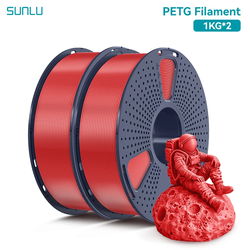 Filament SUNLU PETG Czerwony (RED)