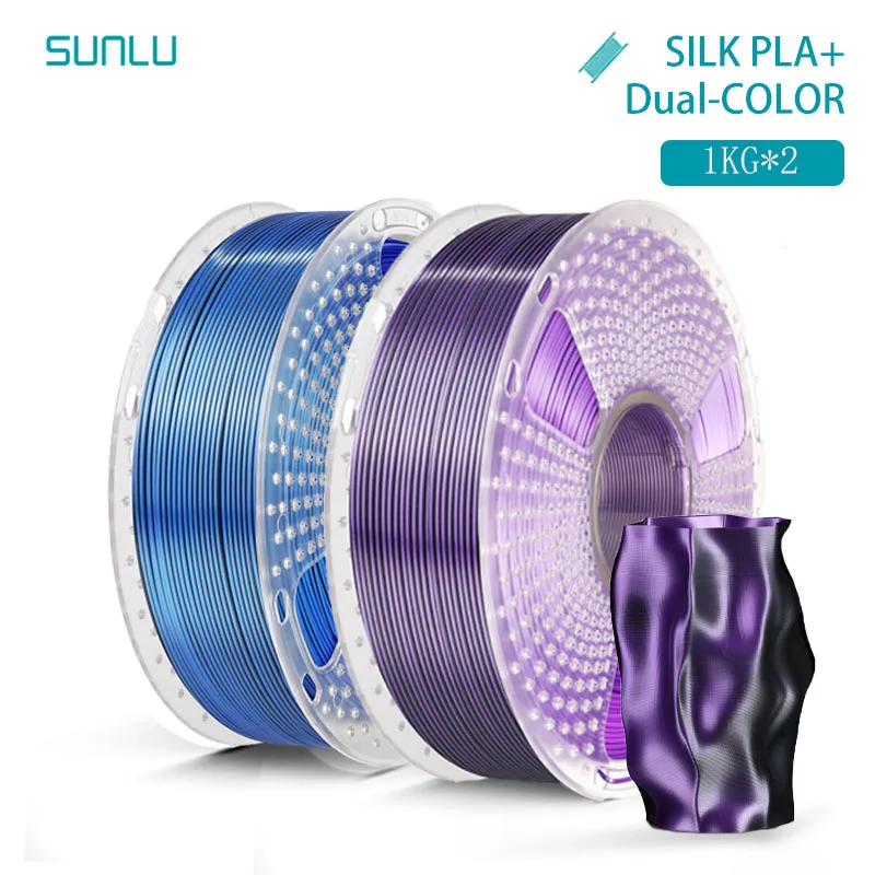 Filament SUNLU PLA  Dwukolorowy Jedwabny (DUAL SILK)