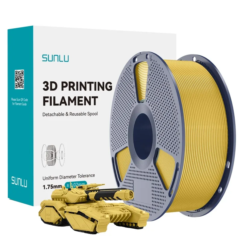 Filament SUNLU PLA Plus Złoty (GOLD)