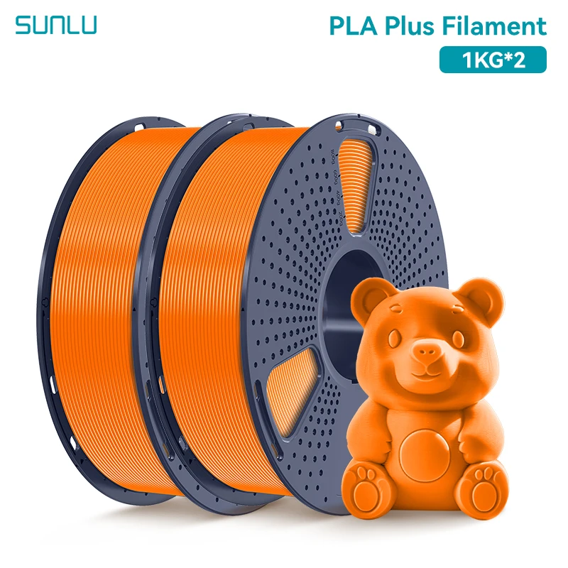 Filament SUNLU PLA Plus Pomarańczowy (ORANGE)