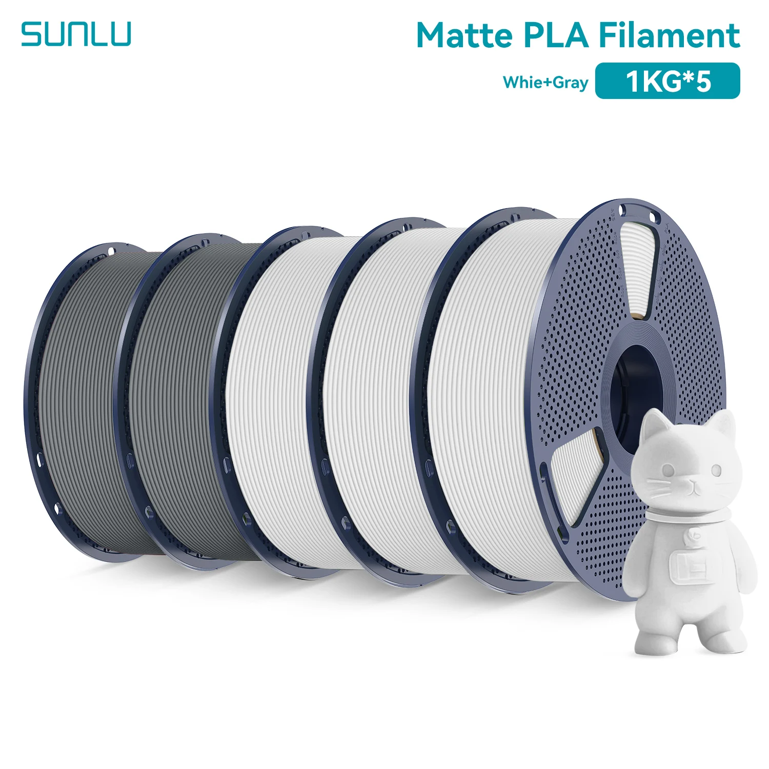Filament SUNLU PLA  Matowy (MATTE)