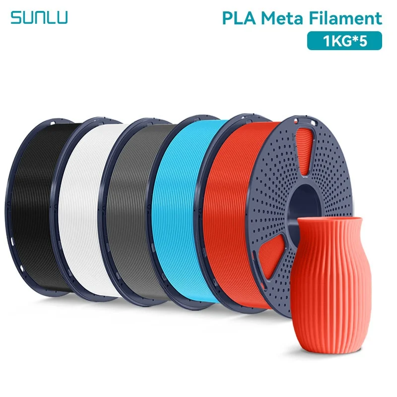 Filament SUNLU PLA Czarny (BLACK)