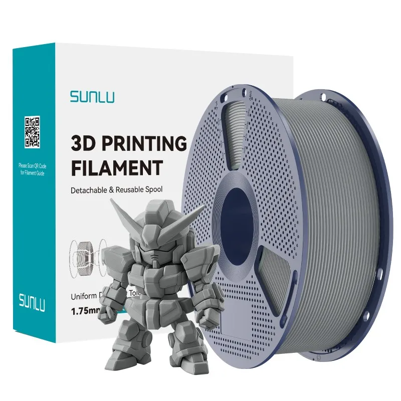Filament SUNLU PLA Plus Szary (GRAY)