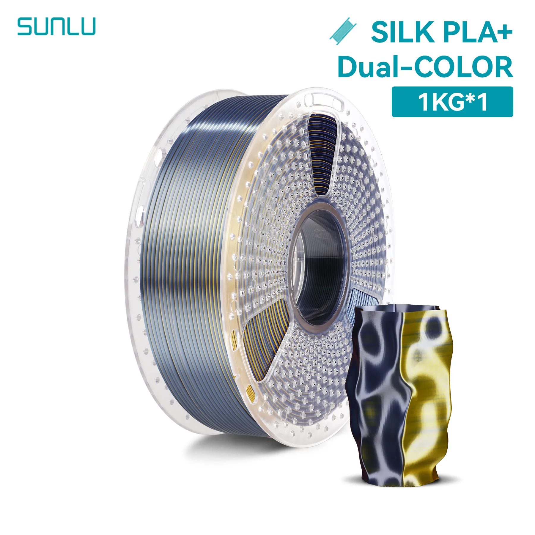 Filament SUNLU PLA  Dwukolorowy Jedwabny (DUAL SILK)