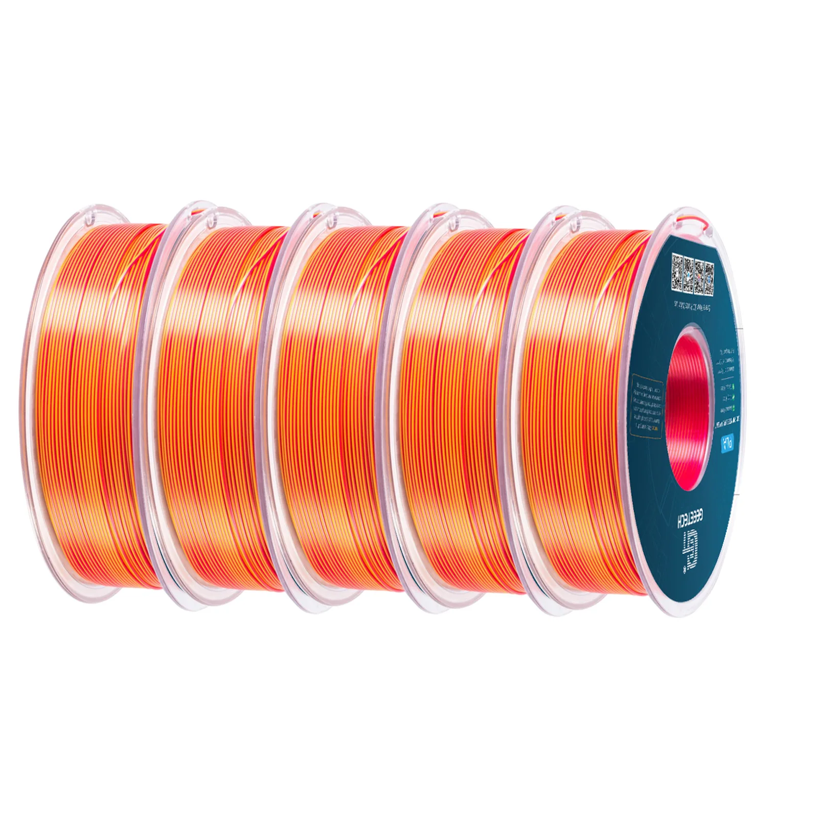 Filament GEEETECH PLA  Dwukolorowy Jedwabny (DUAL SILK)