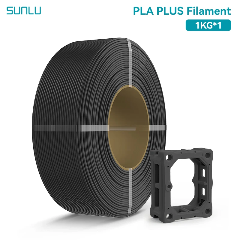 Filament SUNLU PLA Plus Czarny (BLACK)
