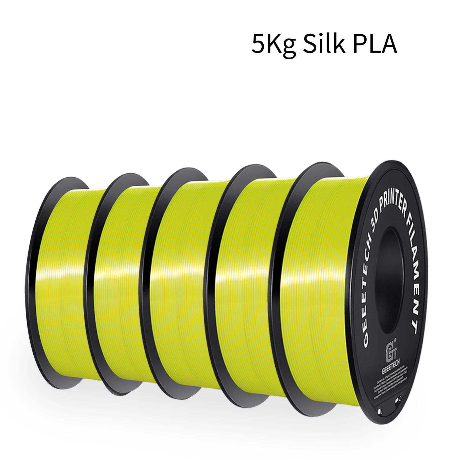 Filament GEEETECH PLA Żółty Jedwabny (YELLOW SILK)
