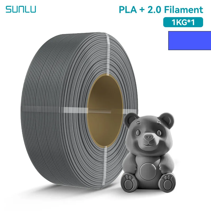 Filament SUNLU PLA Plus Szary (GRAY)