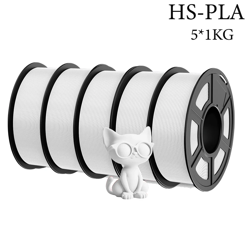 Filament TECBEARS PLA High-Speed Biały (WHITE)