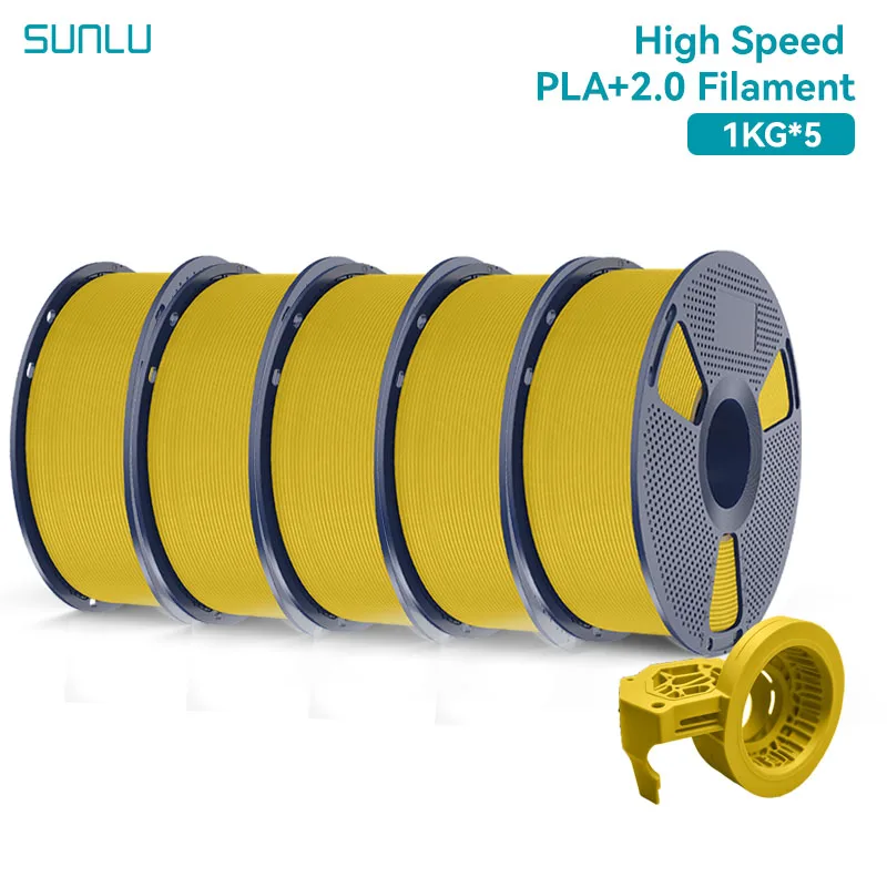 Filament SUNLU PLA Plus High-Speed Żółty (YELLOW)