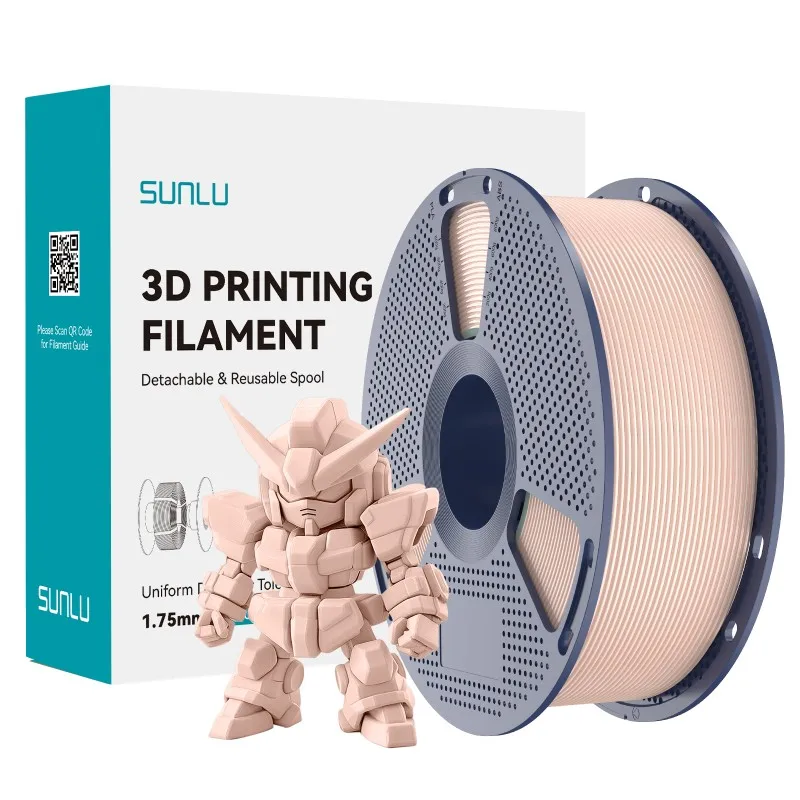 Filament SUNLU PLA Plus Brązowy (BROWN)