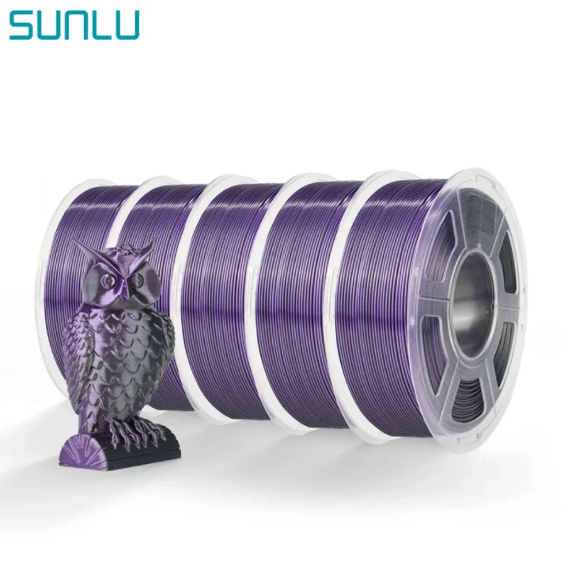 Filament SUNLU PLA Trójkolorowy Jedwabny (TRIPLE SILK)