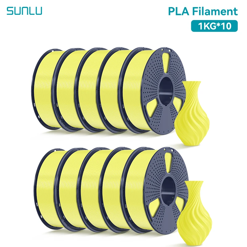 Filament SUNLU PLA Plus Żółty (YELLOW)
