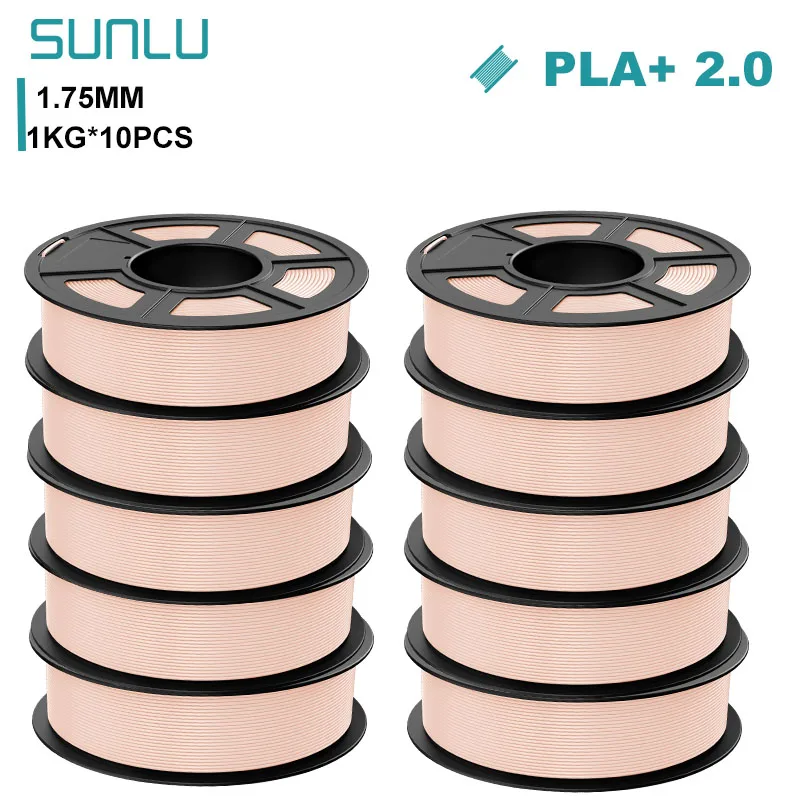 Filament SUNLU PLA Plus Brązowy (BROWN)