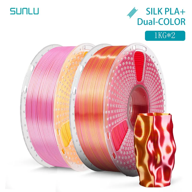 Filament SUNLU PLA  Dwukolorowy Jedwabny (DUAL SILK)