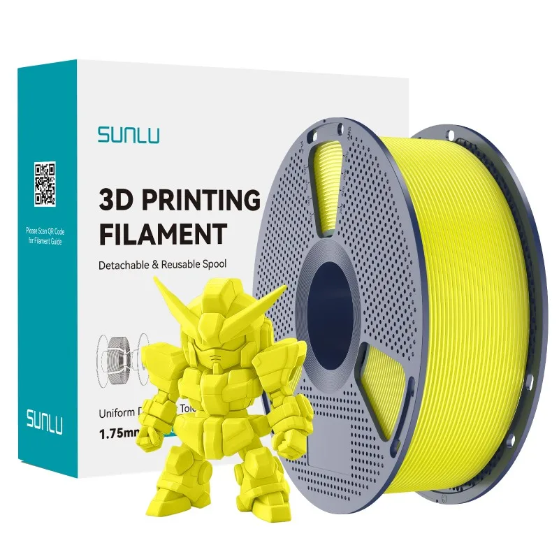 Filament SUNLU PLA Plus Żółty (YELLOW)