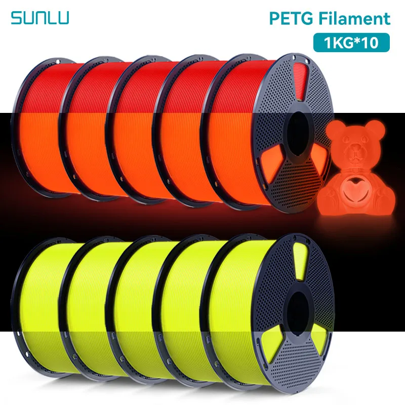 Filament SUNLU PETG  Świecący w ciemności (GLOW)