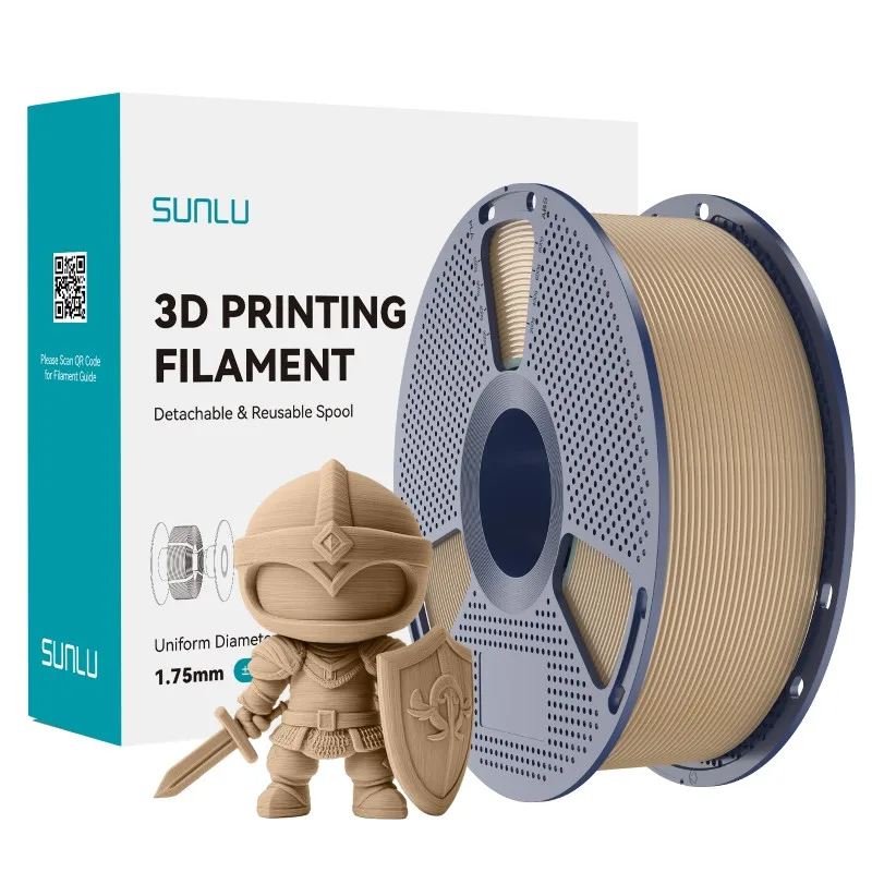 Filament SUNLU PLA Brązowy (BROWN)