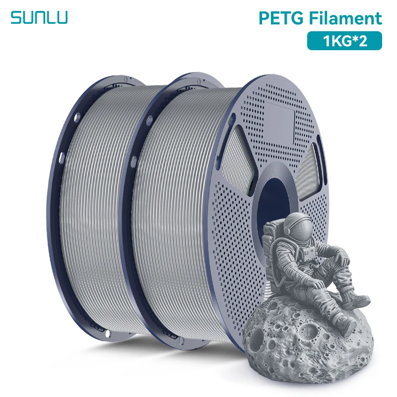 Filament SUNLU PETG Srebrny (SILVER)