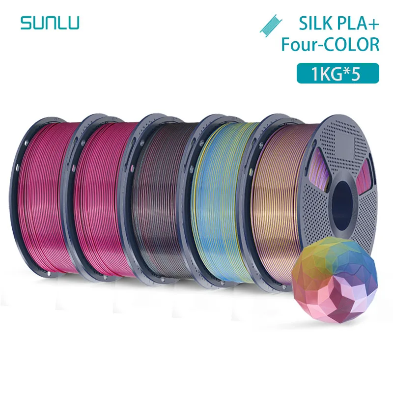 Filament SUNLU PLA FOUR Jedwabny (FOUR SILK)