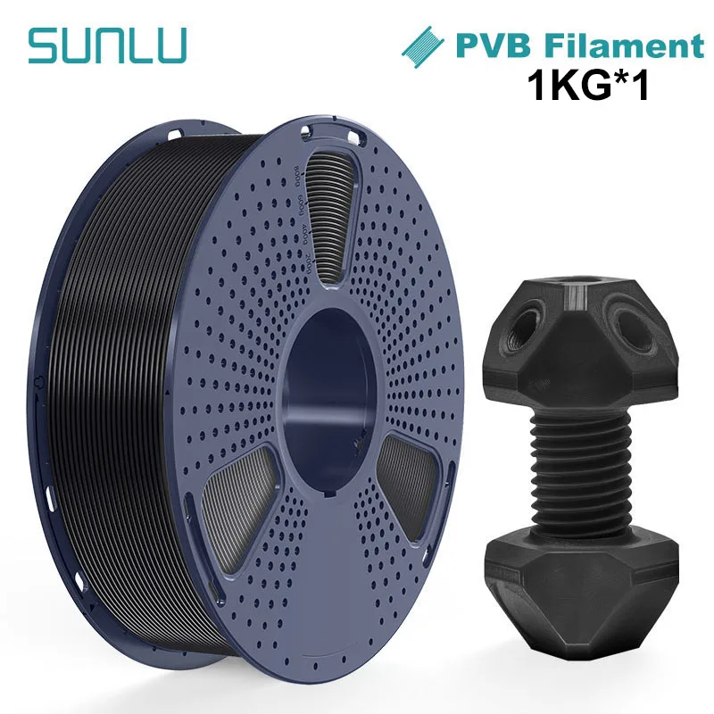 Filament SUNLU PVB Czarny (BLACK)